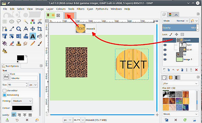 Introduction to Layer Groups in GIMP