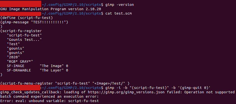 Scripts Don T Work Anymore With Gimp 2 10